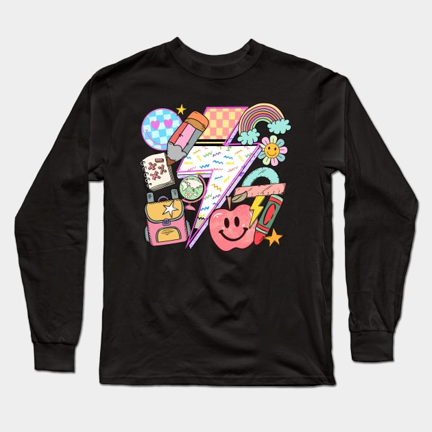 Back to School 2nd Grade Awesome Second Grader Looks Like Long Sleeve T-Shirt by KRMOSH